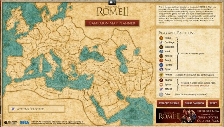 total war rome 2 campaign planner