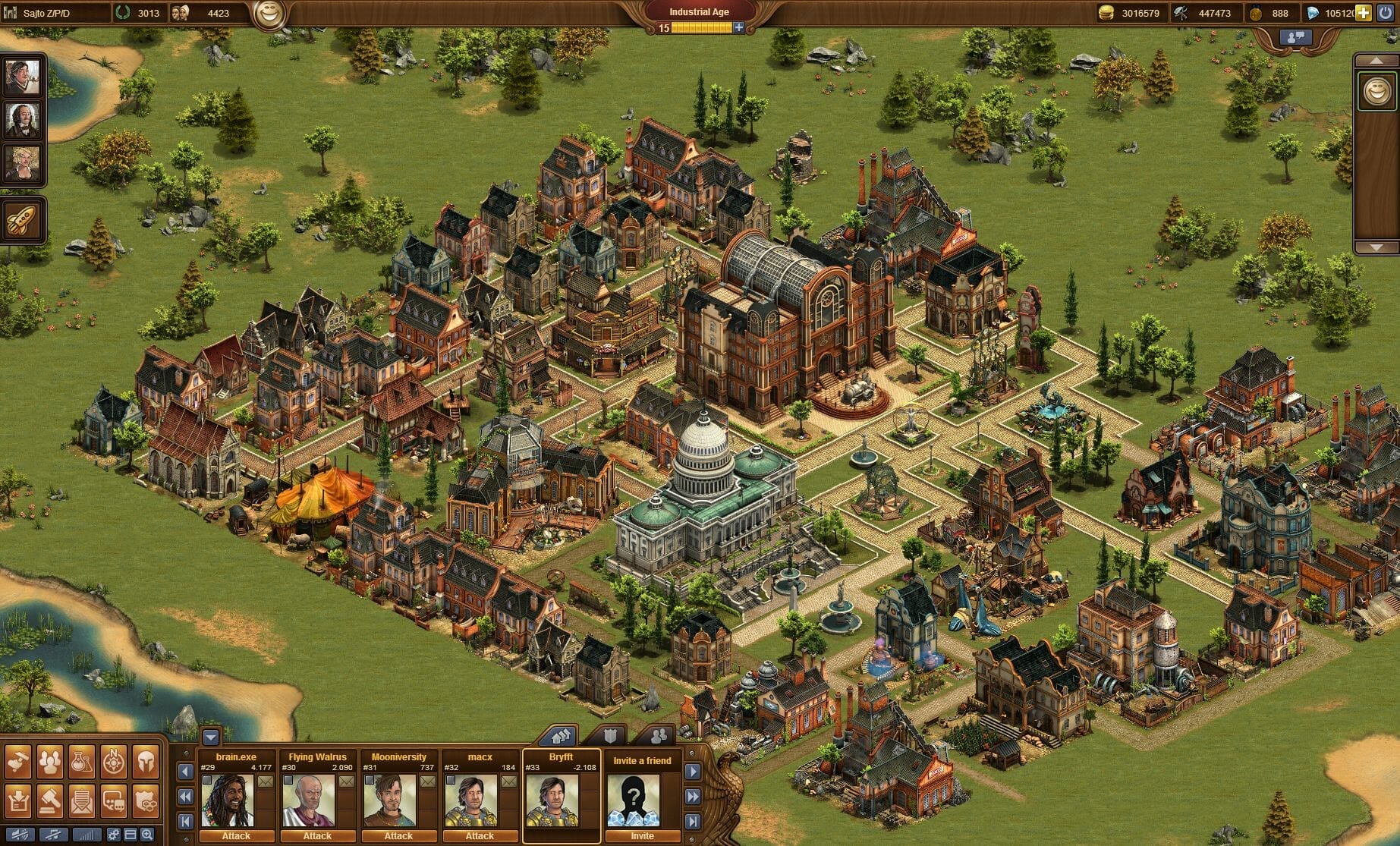 forge of empires winter event negotiation